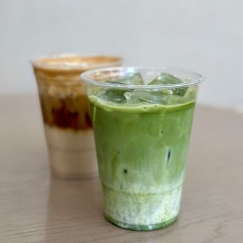 DAMO - Matcha latte (I think the einspänner might be better) - Coffee & Tea Near Me - Los Angeles, California DAMO - Matcha latte (I think the einspänner might be better) - Coffee & Tea Near Me - Los Angeles, California