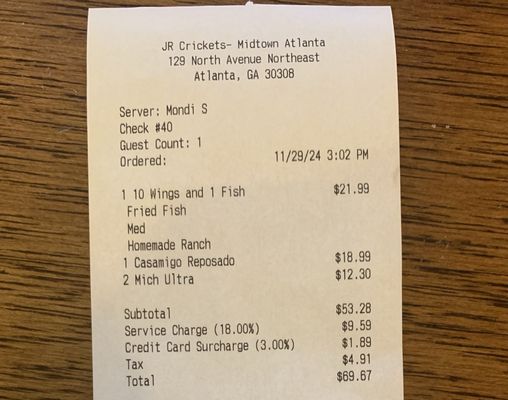 The Original J.R. Crickets in Midtown Atlanta by null