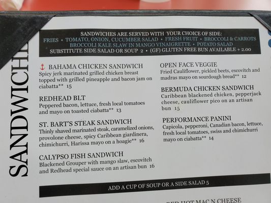 Menu photo 3 Redhead Lakeside Grill Osage Beach, MO
