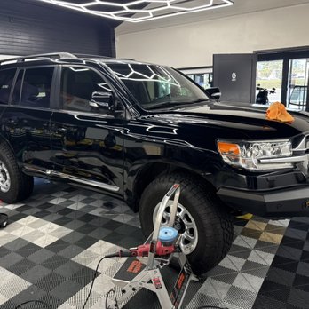 OC Tint & Detail - Land Cruiser getting ceramic coating - Car Window Tinting Near Me - Westminster, California OC Tint & Detail - Land Cruiser getting ceramic coating - Car Window Tinting Near Me - Westminster, California