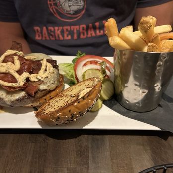 Blade & Bone - My husbands bacon burger - Sandwiches Near Me - Grand Junction, Colorado