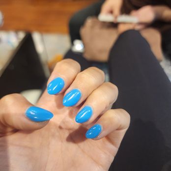 Nassau Nails - Such a pretty blue! - Nail Salons Near Me - Garden City South, New York Nassau Nails - Such a pretty blue! - Nail Salons Near Me - Garden City South, New York
