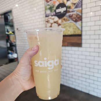 Saiga Vietnamese Eatery - Lychee lemonade - Vietnamese Near Me - Orange, California