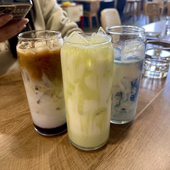 Tur - Drinks - Berry Coffee, Not a Matcha, Butterfly Tea Latte - Breakfast & Brunch Near Me - San Francisco, California