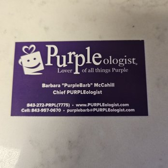 Purpleologist - Info card - Jewelry Near Me - North Myrtle Beach, South Carolina