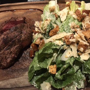 Liquid Assets - Caesar Salad with steak, medium rare. Fresh ingredients cooked to perfection! - American Near Me - Ocean City, Maryland