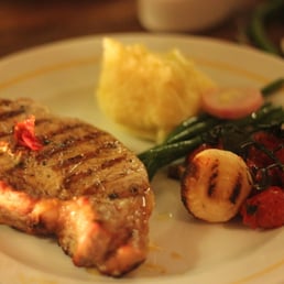 Pork Chop at Les Trois Cochons