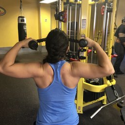 Gains at Retro Fitness