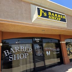 J's Barbershop - Store front