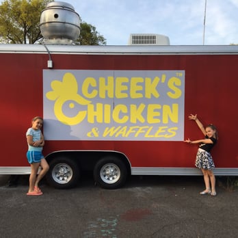 Cheeks Chicken & Waffles - The old truck this restaurant ran from. - Chicken Wings Near Me - Manchester, Connecticut Cheeks Chicken & Waffles - The old truck this restaurant ran from. - Chicken Wings Near Me - Manchester, Connecticut