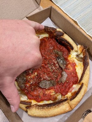 della barba pizza by null