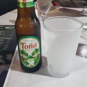 Guayacan Miami Restaurant - When in Rome. This Nicaraguan Beer was Delicious and appropriate for the meal. - Nicaraguan Near Me - Miami, Florida
