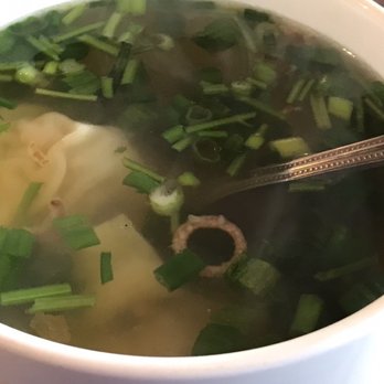 Red Rice Kitchen - Seafood Wonton Soup - Vietnamese Near Me - Gainesville, Florida Red Rice Kitchen - Seafood Wonton Soup - Vietnamese Near Me - Gainesville, Florida