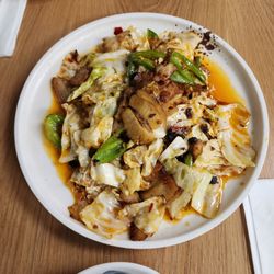 Pork with pepper
