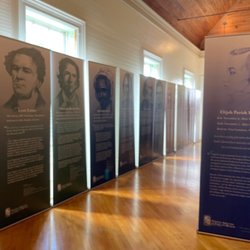 National Abolition Hall of Fame and Museum - Part of the National Abolition Hall of Fame exhibit on the second floor.