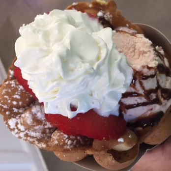 Waffle Bar - Strawberry Dream - Bubble Tea Near Me - Lakeville, Minnesota Waffle Bar - Strawberry Dream - Bubble Tea Near Me - Lakeville, Minnesota