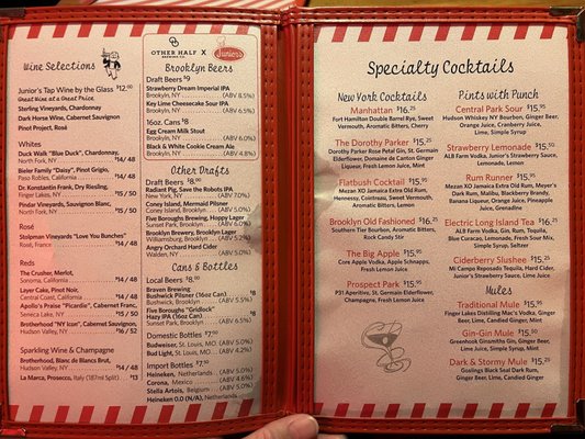 Menu photo 6 Junior's Restaurant & Bakery New York, NY Menu photo 6 Junior's Restaurant & Bakery New York, NY
