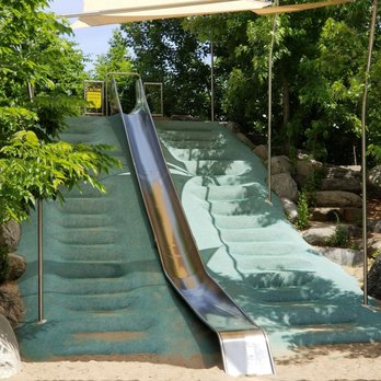 Corktown Common - One of two slides - Playgrounds Near Me - Toronto, Ontario