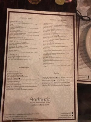ANDALUCIA TAPAS RESTAURANT & BAR - CLOSED - Updated June 2026