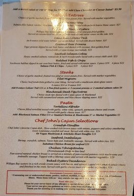 Menu photo 6 Silver Salmon Grille Astoria, OR