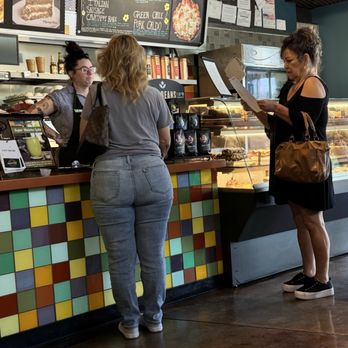 Flying Star Café - Bakery case is on the right of the front counter. - Breakfast & Brunch Near Me - Albuquerque, New Mexico Flying Star Café - Bakery case is on the right of the front counter. - Breakfast & Brunch Near Me - Albuquerque, New Mexico