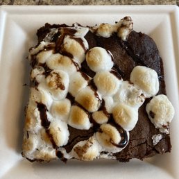 hot chocolate brownie