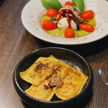 Turci Pasta - Black Truffle Ravioli side - Italian Near Me - Orlando, Florida Turci Pasta - Black Truffle Ravioli side - Italian Near Me - Orlando, Florida