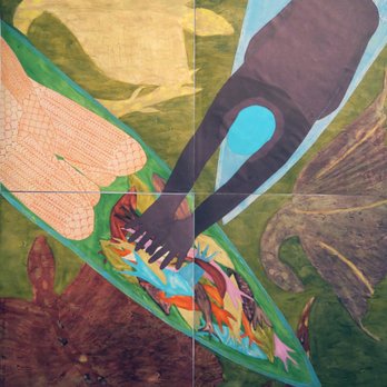 El Museo del Barrio - Belkis Ayón; Fishing II; 1988; collograph - Museums Near Me - New York, New York El Museo del Barrio - Belkis Ayón; Fishing II; 1988; collograph - Museums Near Me - New York, New York