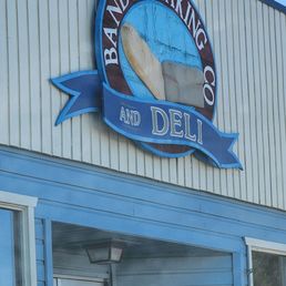 Exterior outside entrance of Bandon Baking Company - Exterior signage (8/28/24) - Bandon, Oregon Exterior outside entrance of Bandon Baking Company - Exterior signage (8/28/24) - Bandon, Oregon