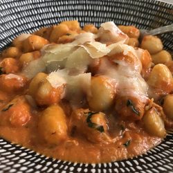 Lusso Italian Restaurant - Crab gnocchi