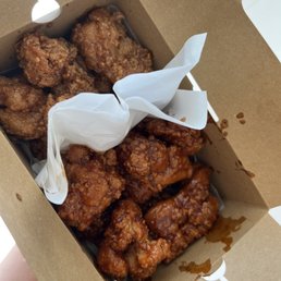 Boneless soy garlic and buldak