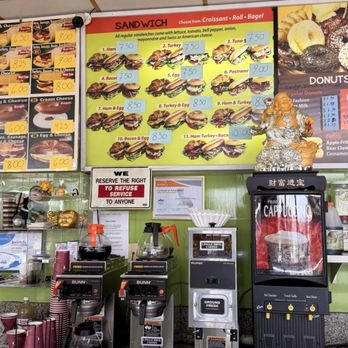 ABC Donuts - Current menu. - Donuts Near Me - Los Angeles, California