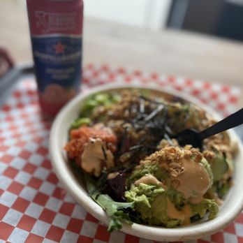Poke Tiki - Regular bowl (3 fish) - Seafood Near Me - Orange, California Poke Tiki - Regular bowl (3 fish) - Seafood Near Me - Orange, California