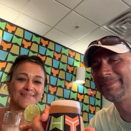 Drinking    Enjoying great beer with my love