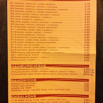 Pizzería Dolce Notte - Carta de bocadillos, hamburguesas y sadwiches - Pizza Near Me - Burjassot, V Pizzería Dolce Notte - Carta de bocadillos, hamburguesas y sadwiches - Pizza Near Me - Burjassot, V