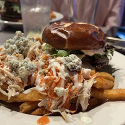 The Tattooed Dog - Perzola Burger Buffalo Chicken Fries