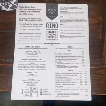 Ring Donuts - Menu for this cool spot - Donuts Near Me - Los Angeles, California Ring Donuts - Menu for this cool spot - Donuts Near Me - Los Angeles, California