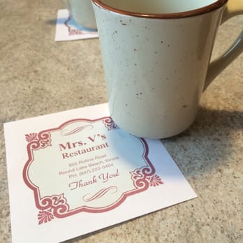 Mrs. V's Restaurant - You're traditional american family diner. - Diners Near Me - Round Lake Beach, Illinois Mrs. V's Restaurant - You're traditional american family diner. - Diners Near Me - Round Lake Beach, Illinois