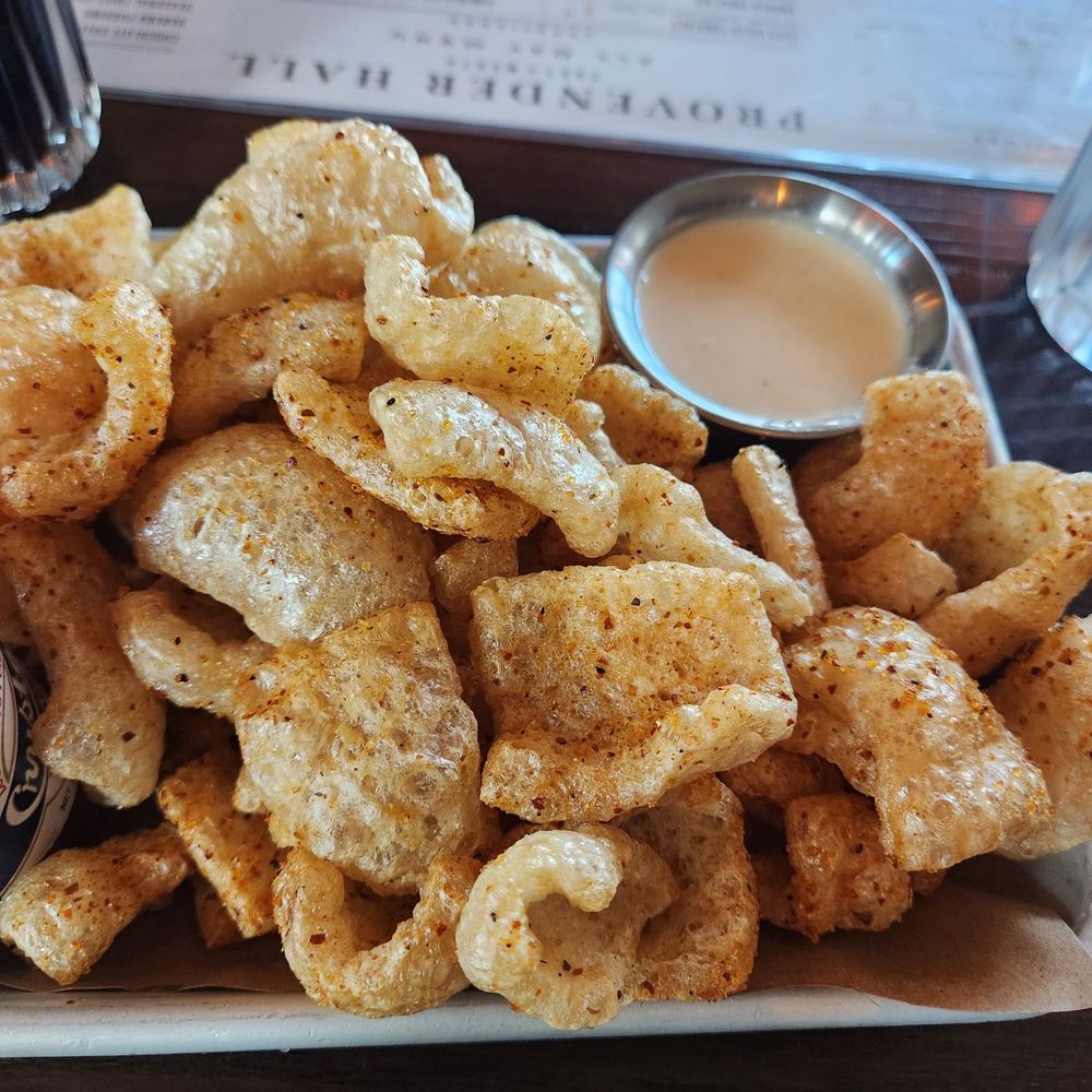 Provender Hall - Pork rinds - Southern Near Me - Fort Worth, Texas Provender Hall - Pork rinds - Southern Near Me - Fort Worth, Texas
