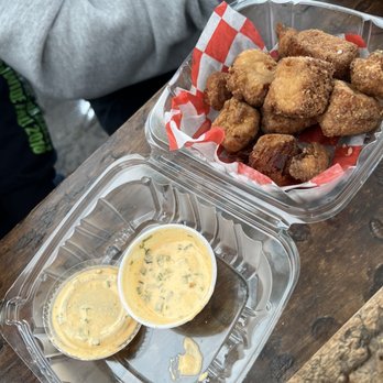 The Fancy Biscuit - Tasso Ham and Cheese Grit Tots - Breakfast & Brunch Near Me - Richmond, Virginia
