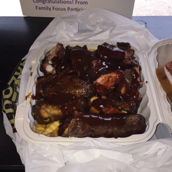 Hecky's Barbecue - The mutt is enough barbecue to kill a man. And it's 9.95. Can't beat it. You gotta eat here. - Barbeque Near Me - Evanston, Illinois