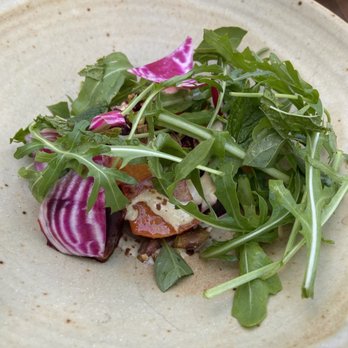 Little Saint - Appetizer: roasted beets - Vegan Near Me - Healdsburg, California