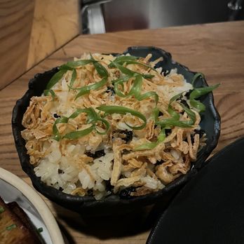 Niku Steakhouse - morel mushroom rice side - Japanese Near Me - San Francisco, California Niku Steakhouse - morel mushroom rice side - Japanese Near Me - San Francisco, California