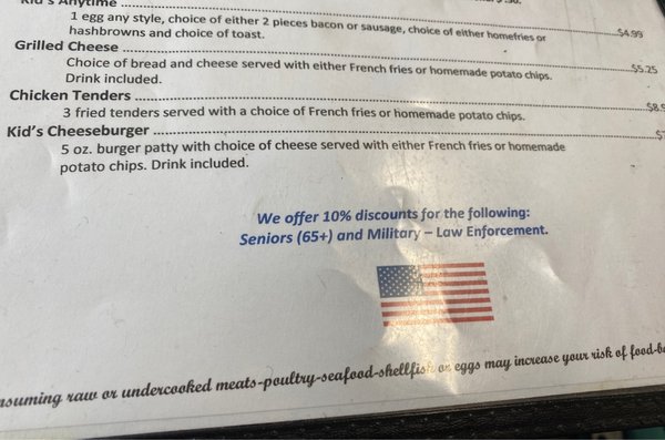 Menu photo 5 The New York Diner Valrico, FL Menu photo 5 The New York Diner Valrico, FL