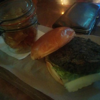 The Station - Black bean burger - Salad Near Me - Raleigh, North Carolina The Station - Black bean burger - Salad Near Me - Raleigh, North Carolina