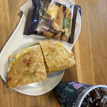 Panera Bread - Grilled Cheese loaded w/veggies & chips unlimited sips diet coke - Sandwiches Near Me - Moreno Valley, California