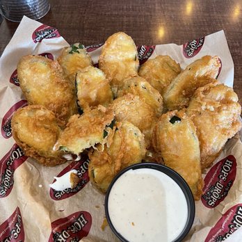 Hops n Drops - Tempura battered the Guinea with a garlic ranch sauce Absolutely delicious. Check out their happy hour appetizer. The shrimp is amazing too. - Burgers Near Me - Vancouver, Washington