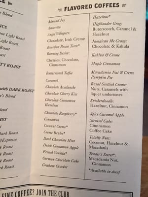 Menu photo 2 The Coffee Trade Avon, CT