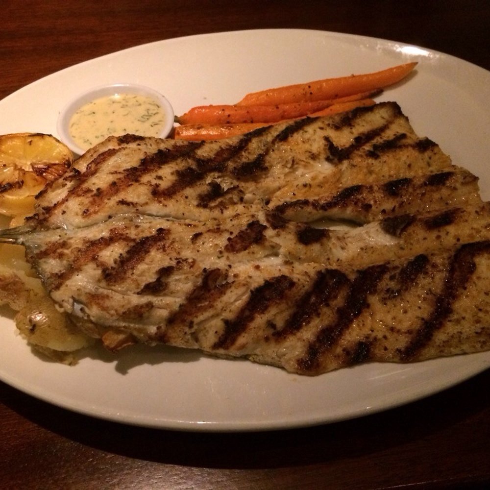 Seasons 52 - Rainbow trout - New American Near Me - Houston, Texas