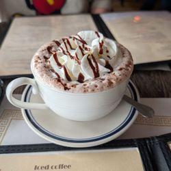 Blue Cafe - Hot chocolate